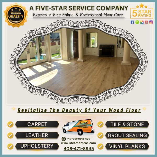 Hardwood Floor Cleaning in Campbell CA 1