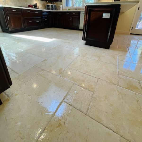 Natural Stone Cleaning Results