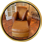 Leather Cleaning Icon